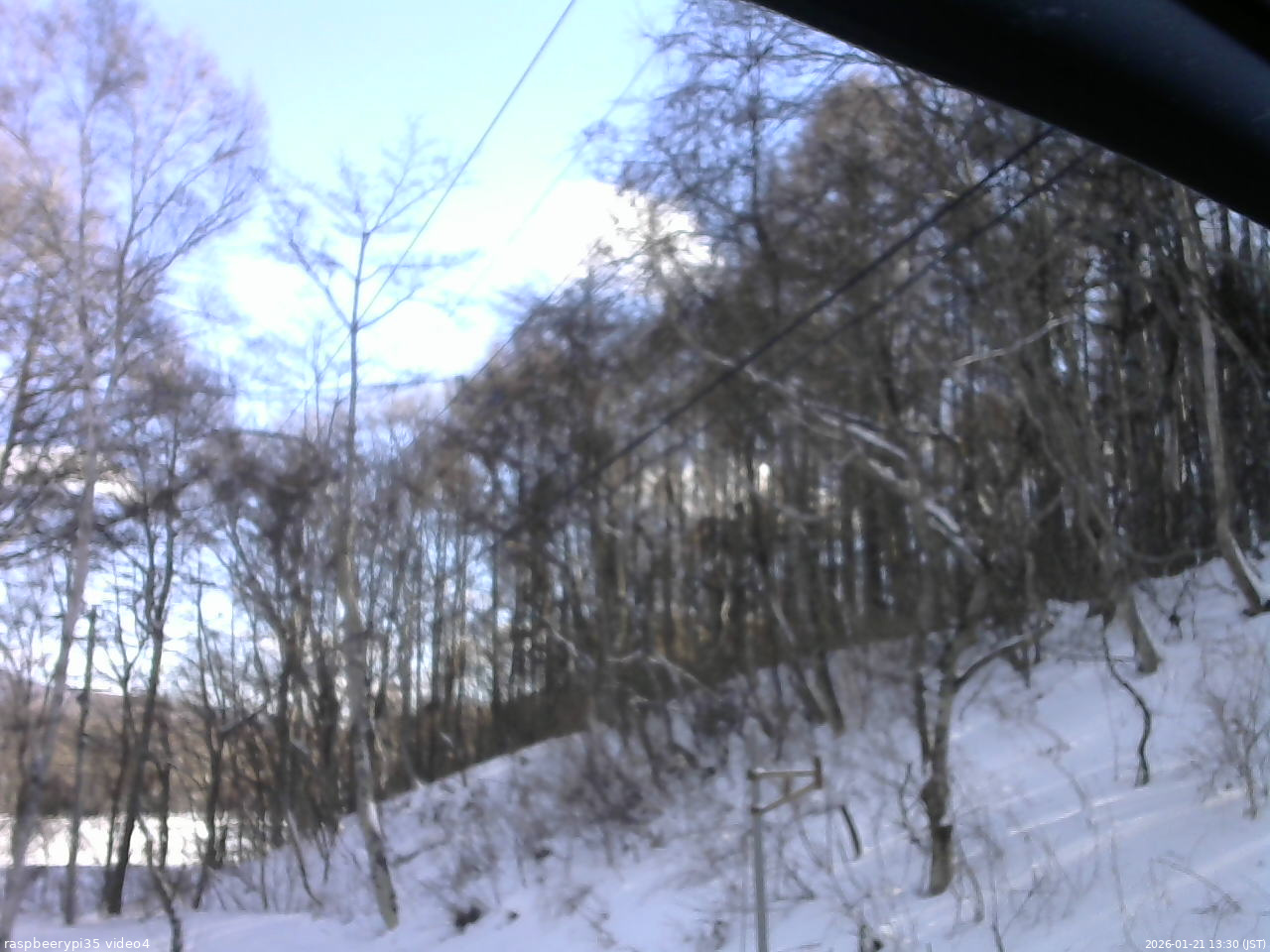 長野県菅平高原 ゆたか山荘 東側上空 2026/01/21 13:30