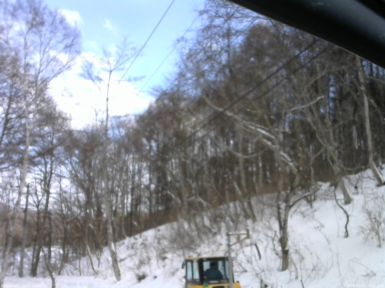 長野県菅平高原 ゆたか山荘 東側上空 2026/01/21 15:15