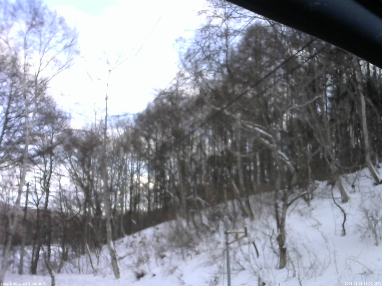 長野県菅平高原 ゆたか山荘 東側上空 2026/01/21 16:00