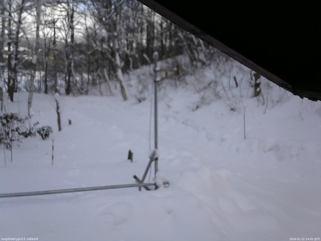 長野県菅平高原 ゆたか山荘 東側(坂下) 2026/01/22 14:45