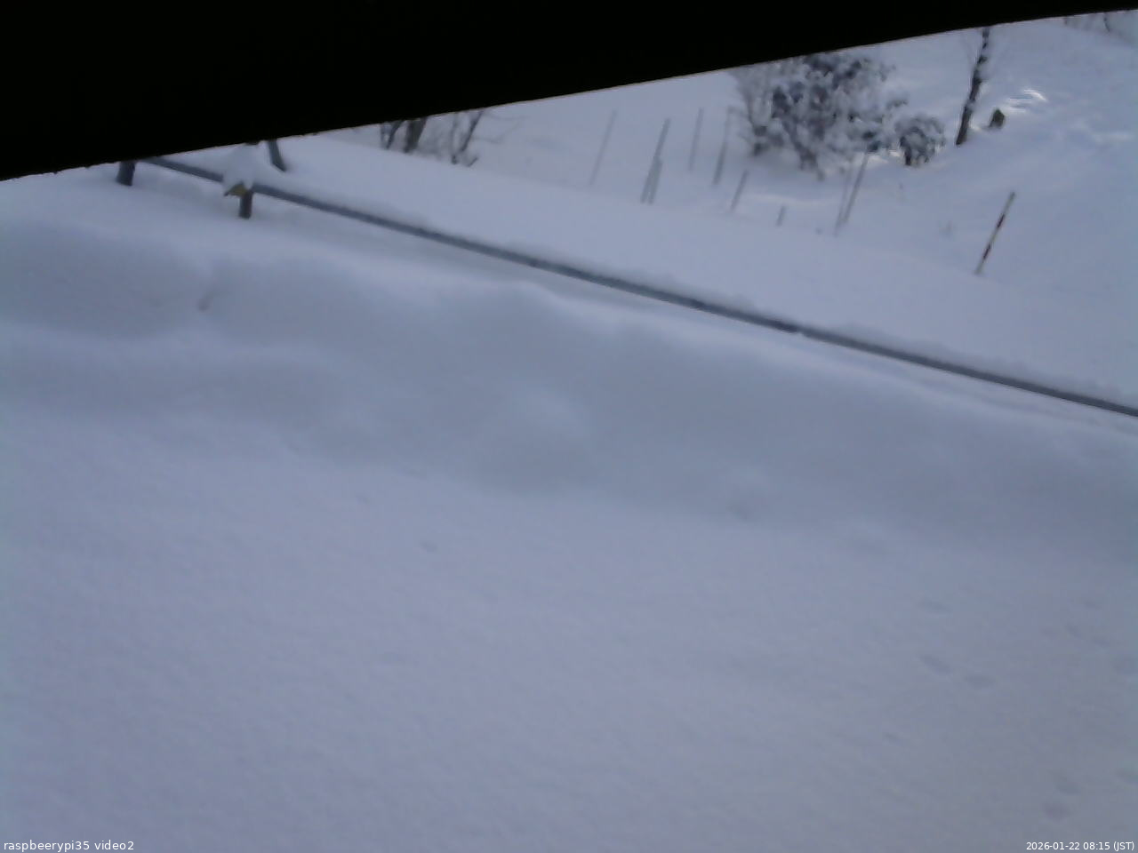 長野県菅平高原 ゆたか山荘 駐車場 2026/01/22 08:15