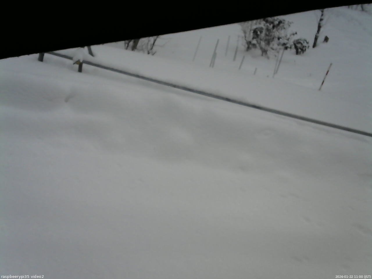 長野県菅平高原 ゆたか山荘 駐車場 2026/01/22 11:00