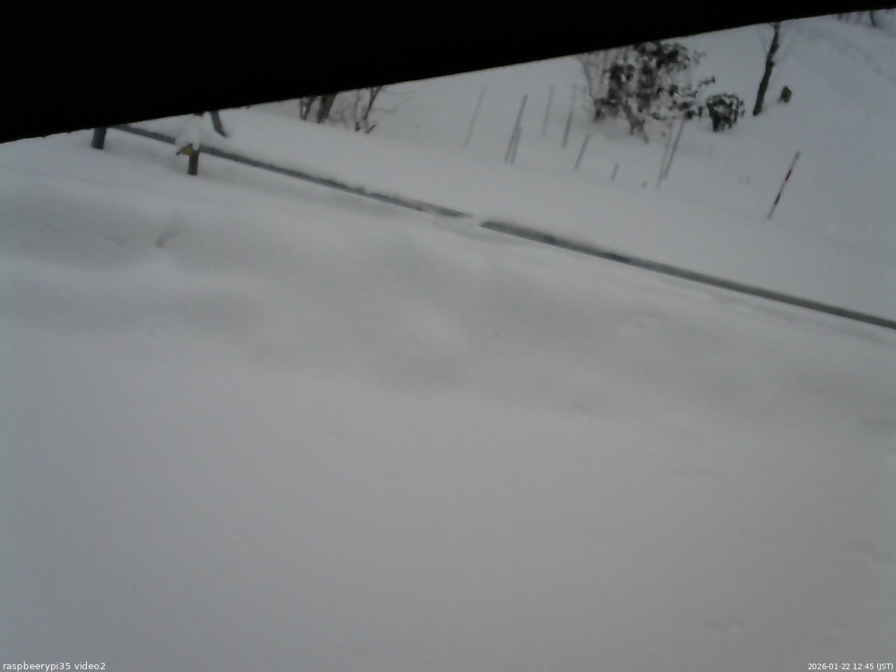 長野県菅平高原 ゆたか山荘 駐車場 2026/01/22 12:45