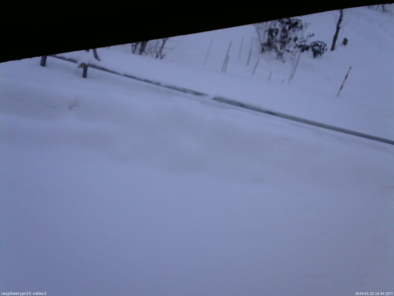 長野県菅平高原 ゆたか山荘 駐車場 2026/01/22 16:45