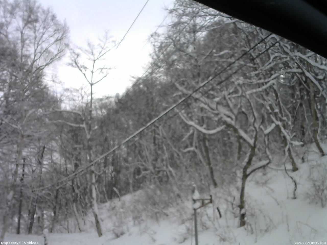 長野県菅平高原 ゆたか山荘 東側上空 2026/01/22 09:45
