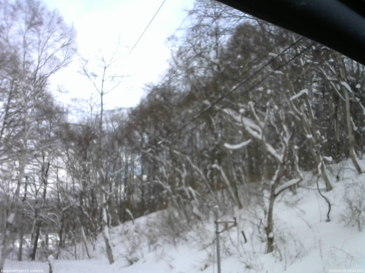 長野県菅平高原 ゆたか山荘 東側上空 2026/01/22 13:30