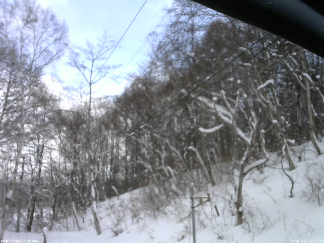長野県菅平高原 ゆたか山荘 東側上空 2026/01/22 14:30