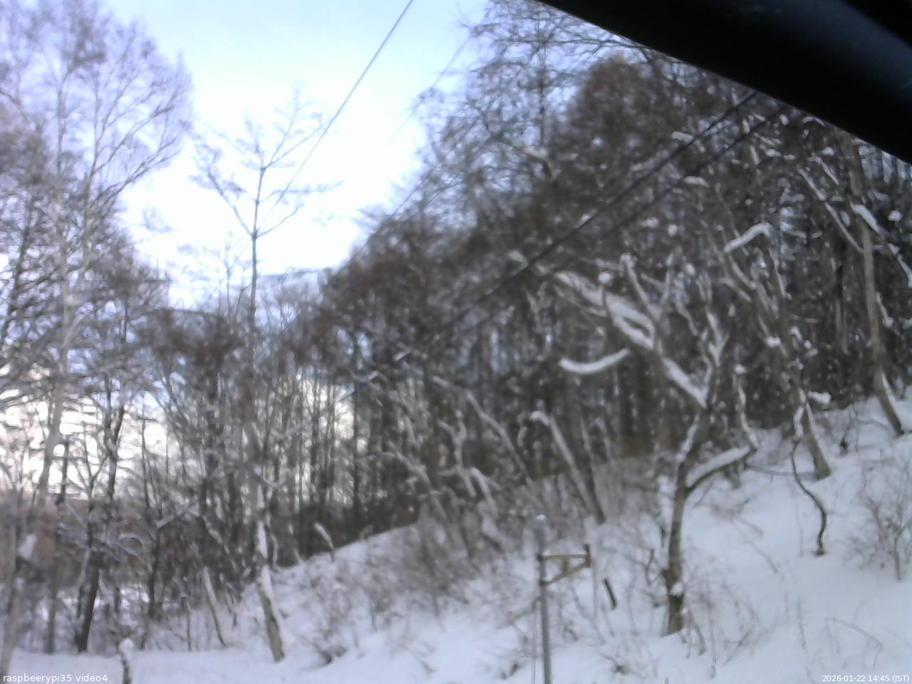 長野県菅平高原 ゆたか山荘 東側上空 2026/01/22 14:45