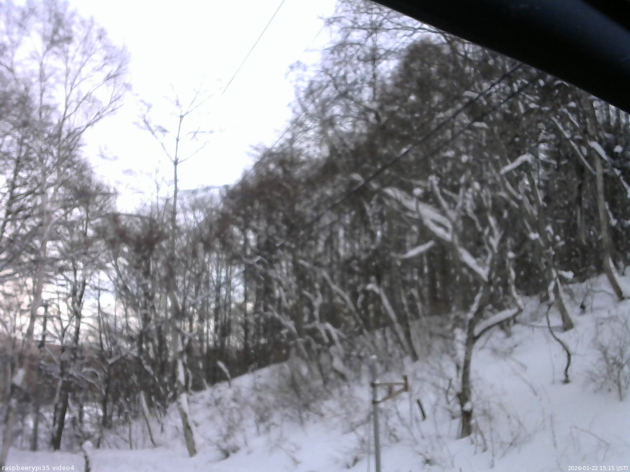 長野県菅平高原 ゆたか山荘 東側上空 2026/01/22 15:15
