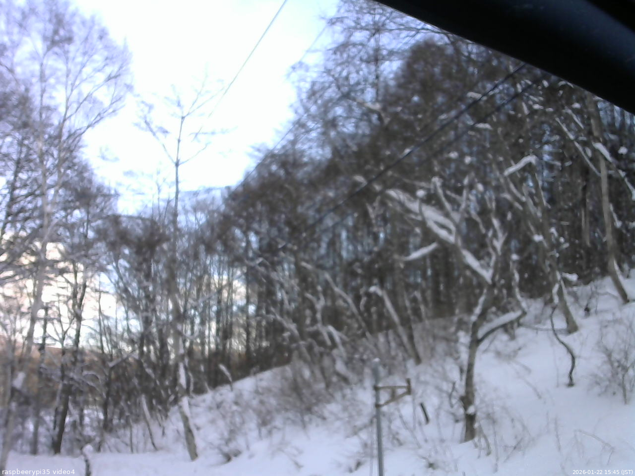 長野県菅平高原 ゆたか山荘 東側上空 2026/01/22 15:45