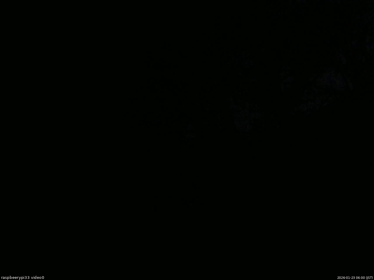 長野県菅平高原 ゆたか山荘 北側 2026/01/23 06:00