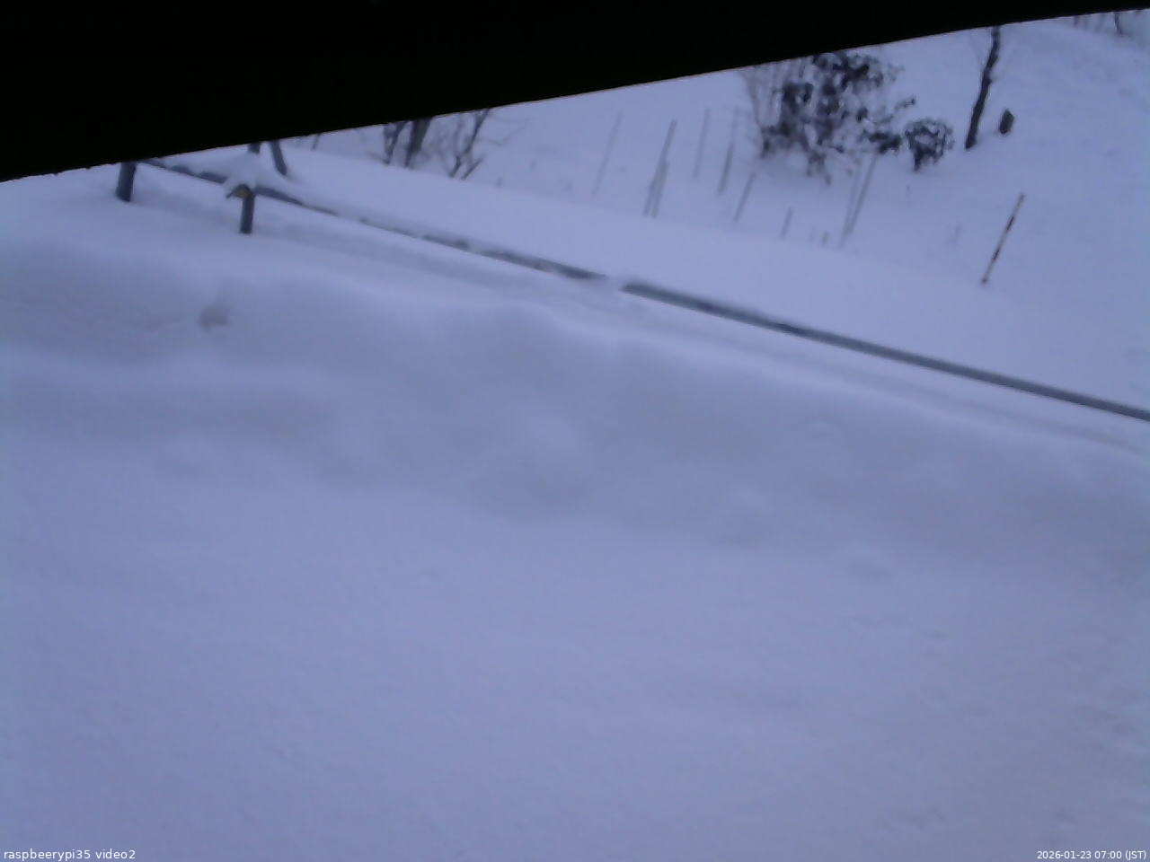 長野県菅平高原 ゆたか山荘 駐車場 2026/01/23 07:00