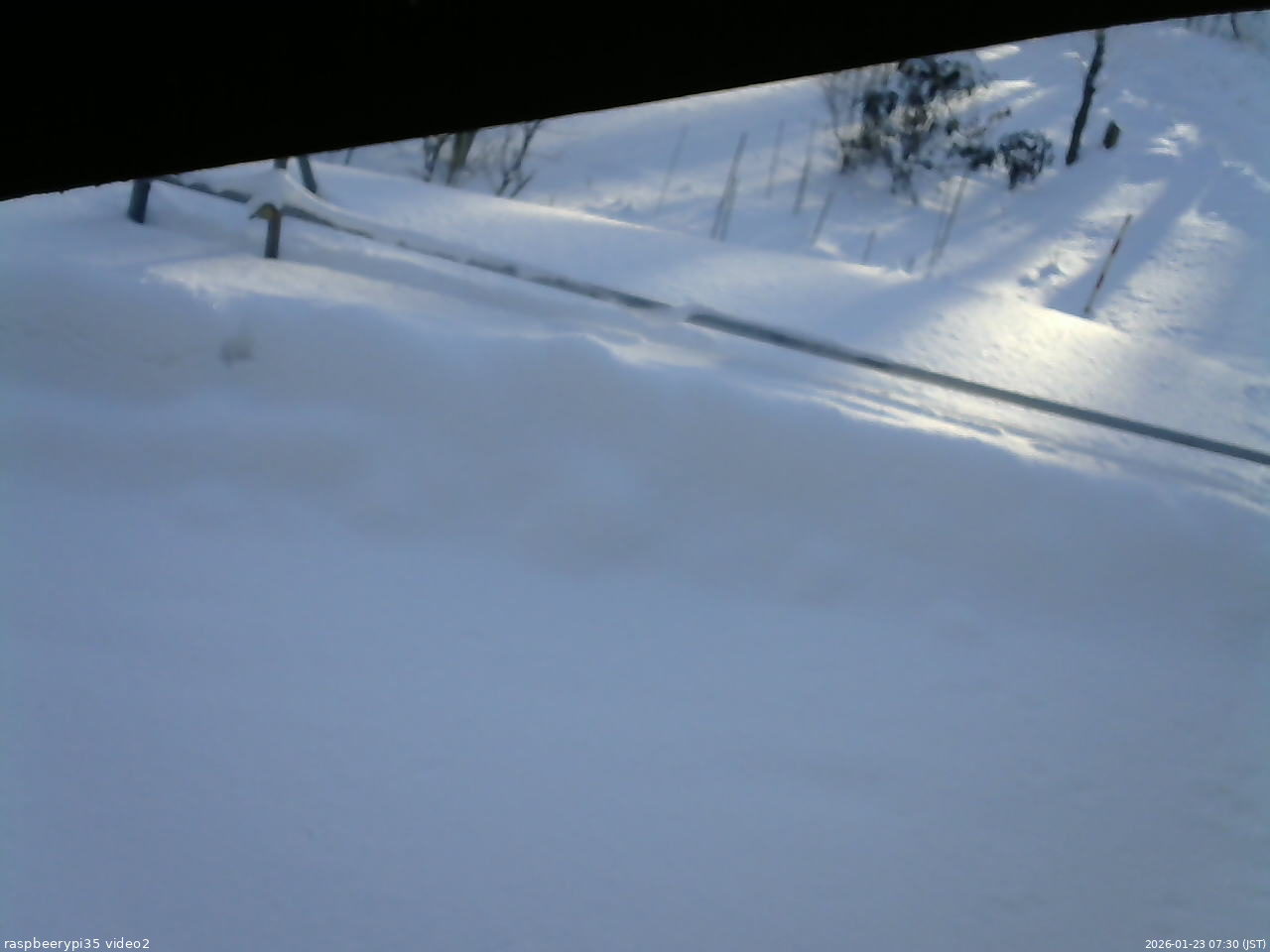 長野県菅平高原 ゆたか山荘 駐車場 2026/01/23 07:30