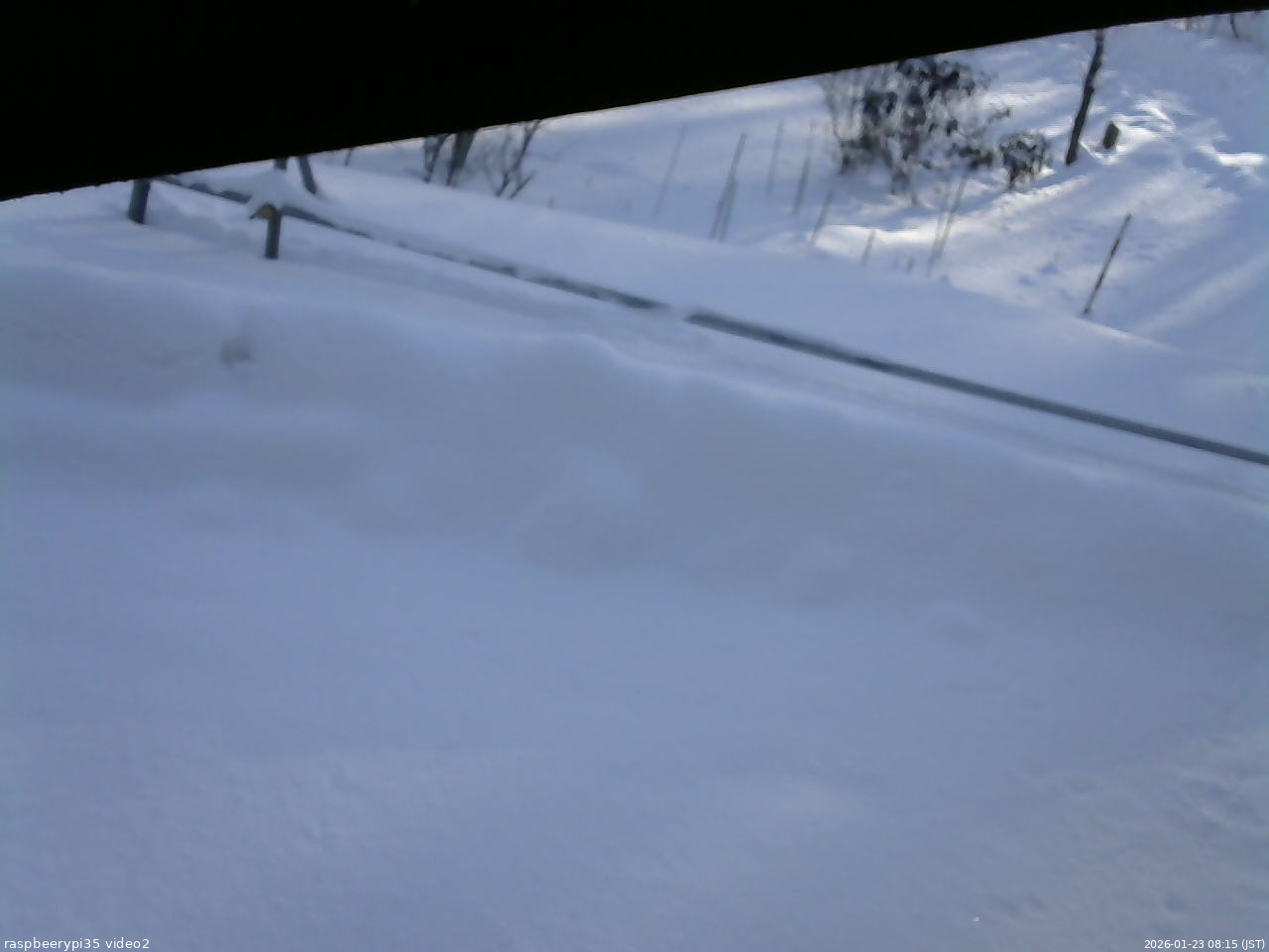 長野県菅平高原 ゆたか山荘 駐車場 2026/01/23 08:15