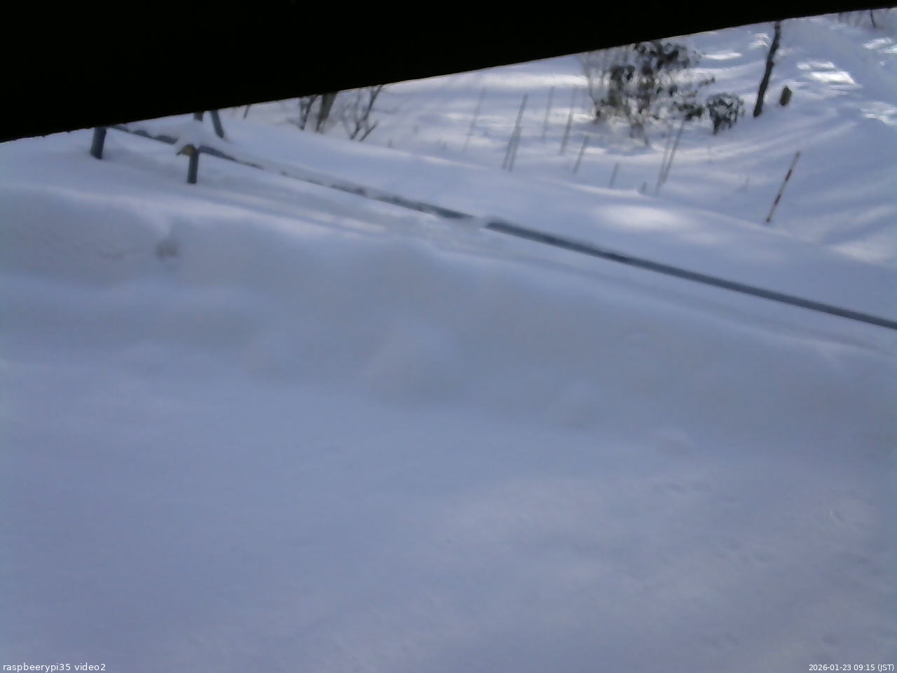 長野県菅平高原 ゆたか山荘 駐車場 2026/01/23 09:15