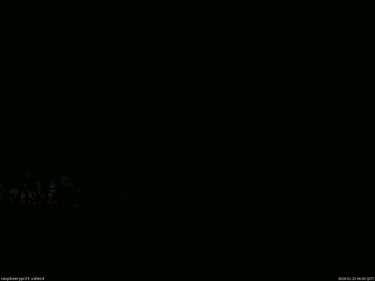 長野県菅平高原 ゆたか山荘 東側上空 2026/01/23 06:00
