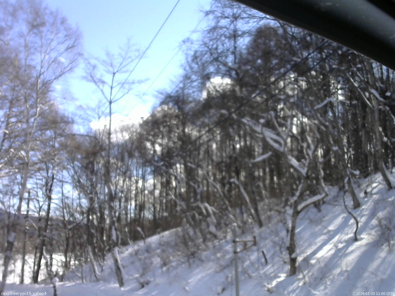 長野県菅平高原 ゆたか山荘 東側上空 2026/01/23 11:00