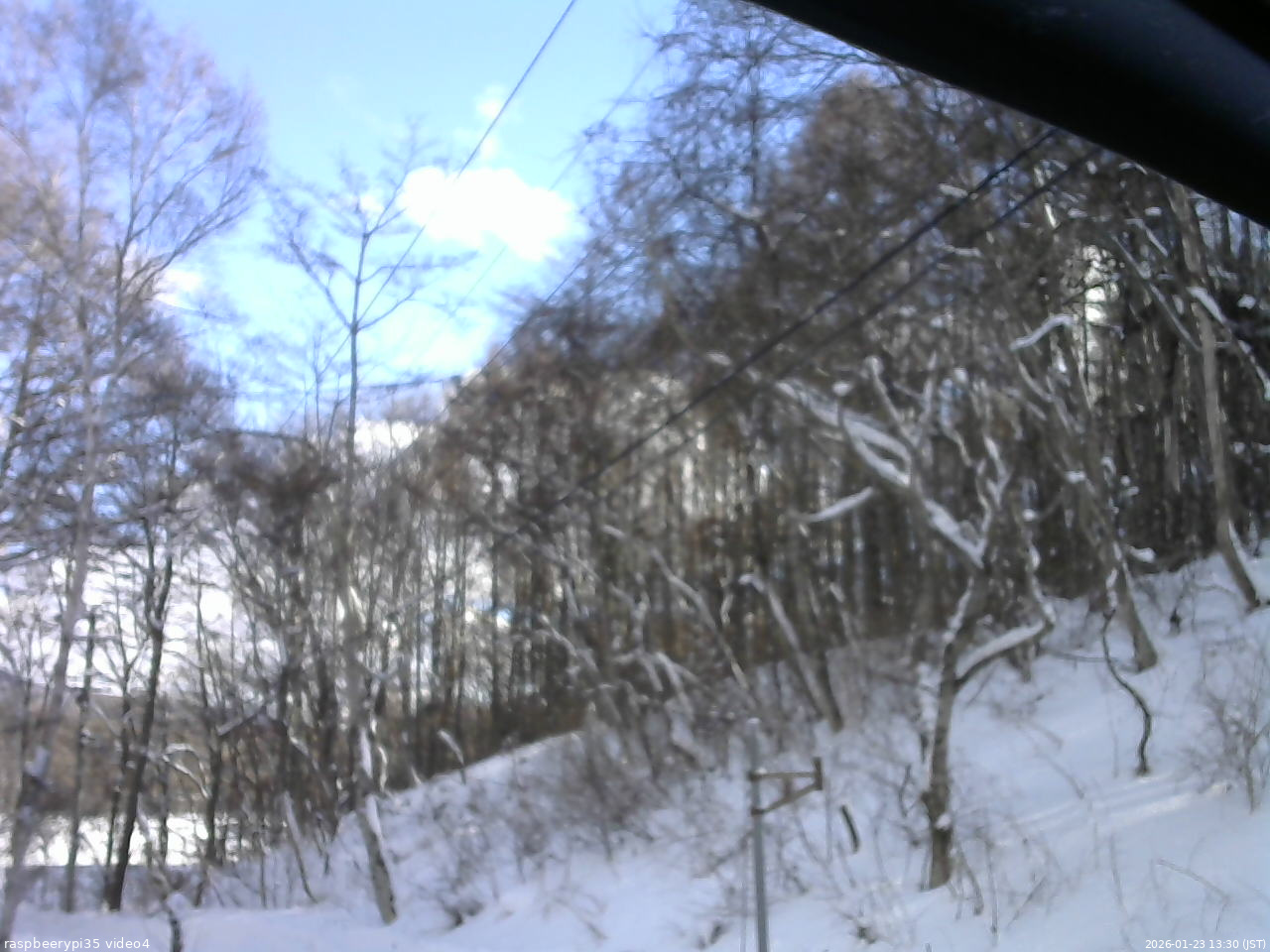長野県菅平高原 ゆたか山荘 東側上空 2026/01/23 13:30