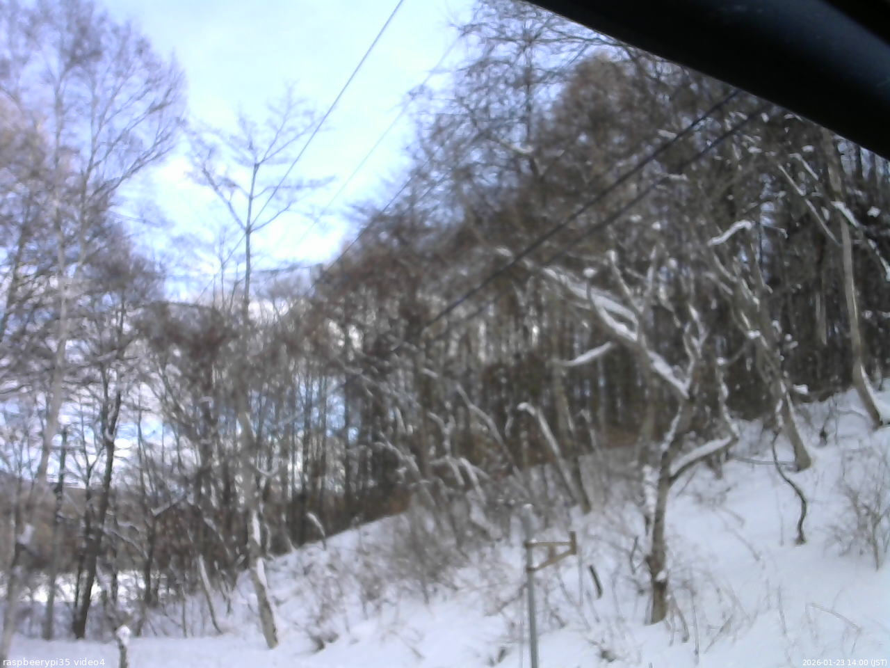 長野県菅平高原 ゆたか山荘 東側上空 2026/01/23 14:00