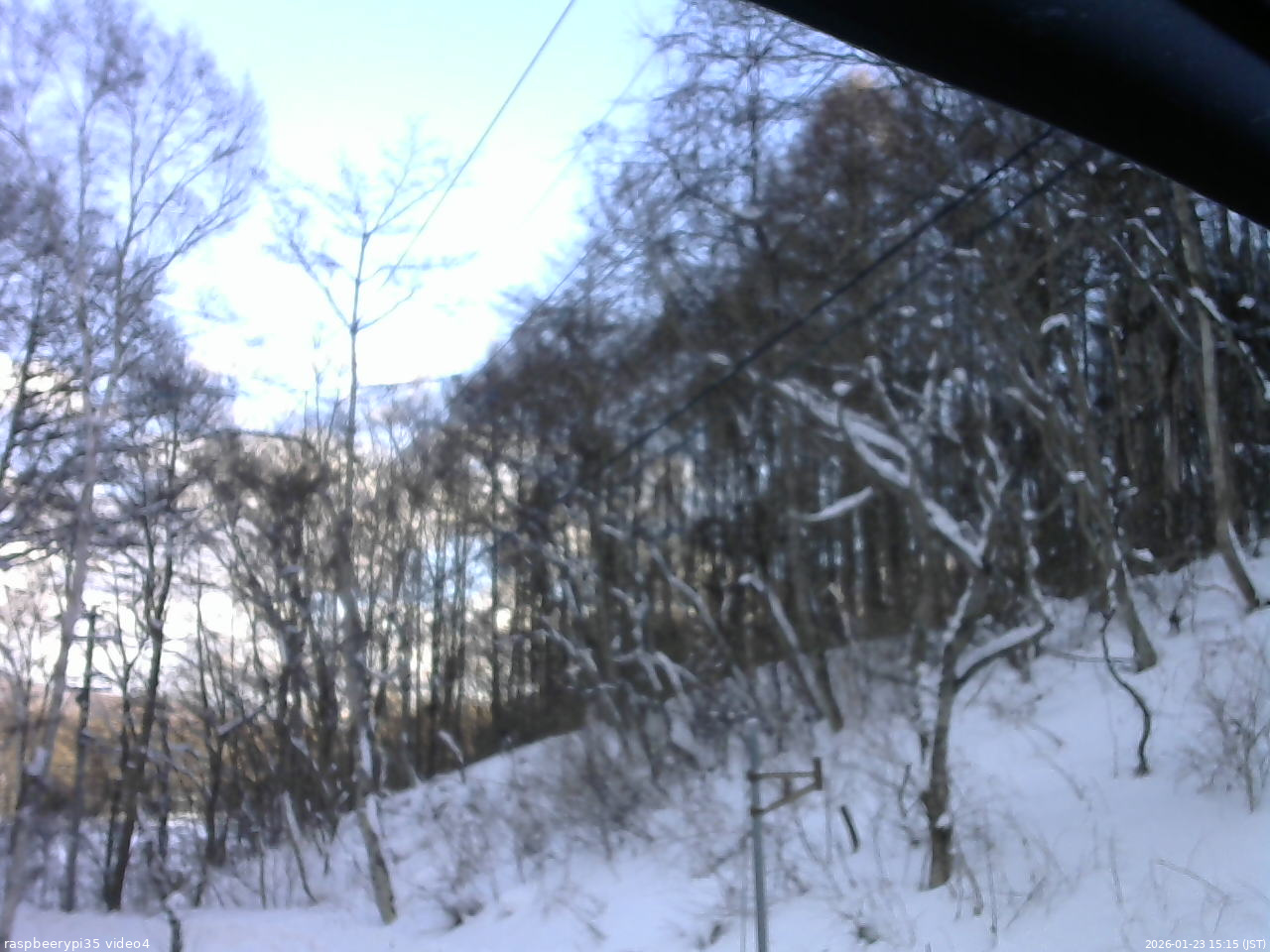長野県菅平高原 ゆたか山荘 東側上空 2026/01/23 15:15