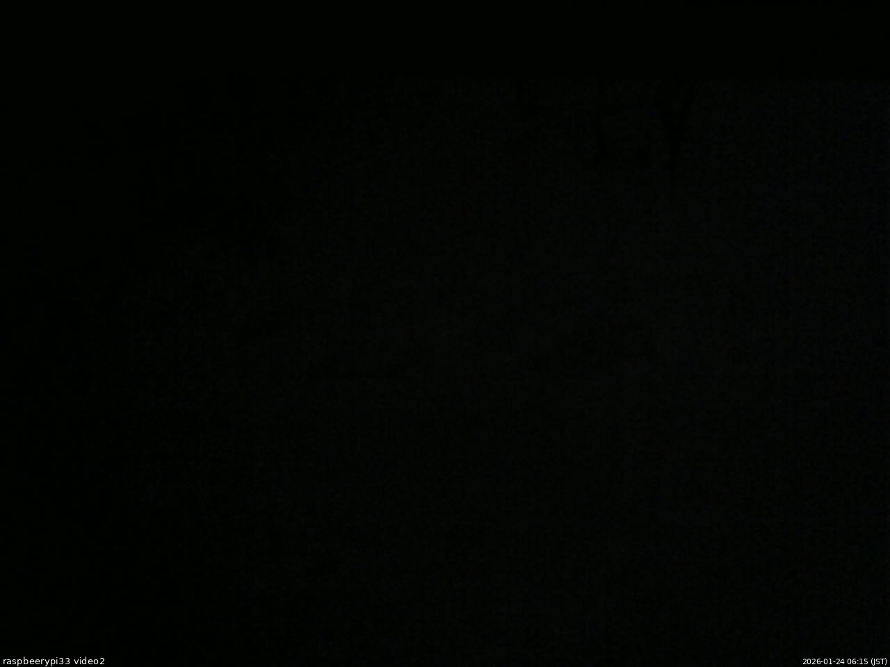 長野県菅平高原 ゆたか山荘 南側 2026/01/24 06:15