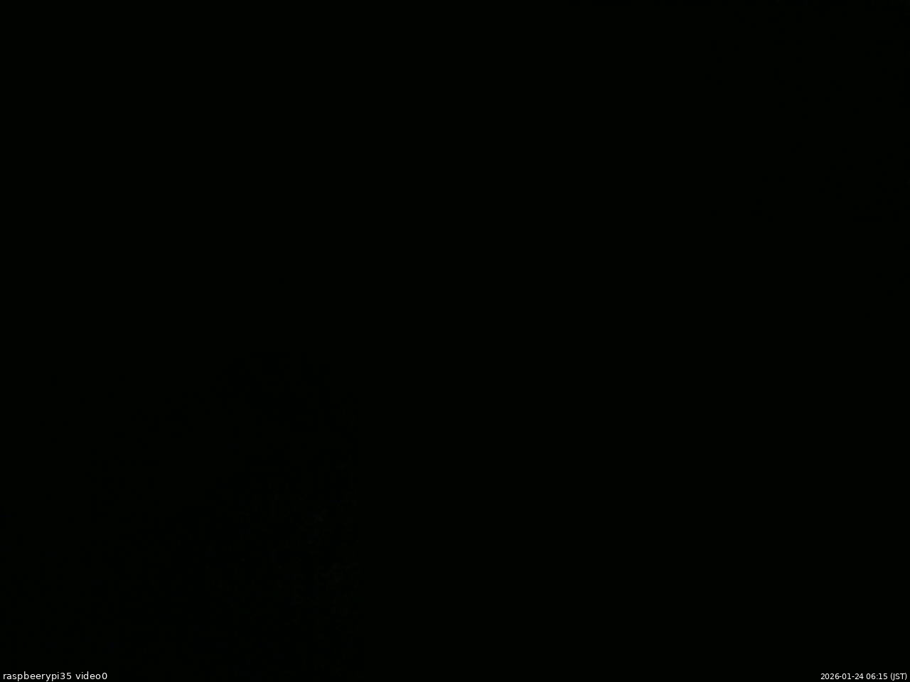 長野県菅平高原 ゆたか山荘 温度計 2026/01/24 06:15