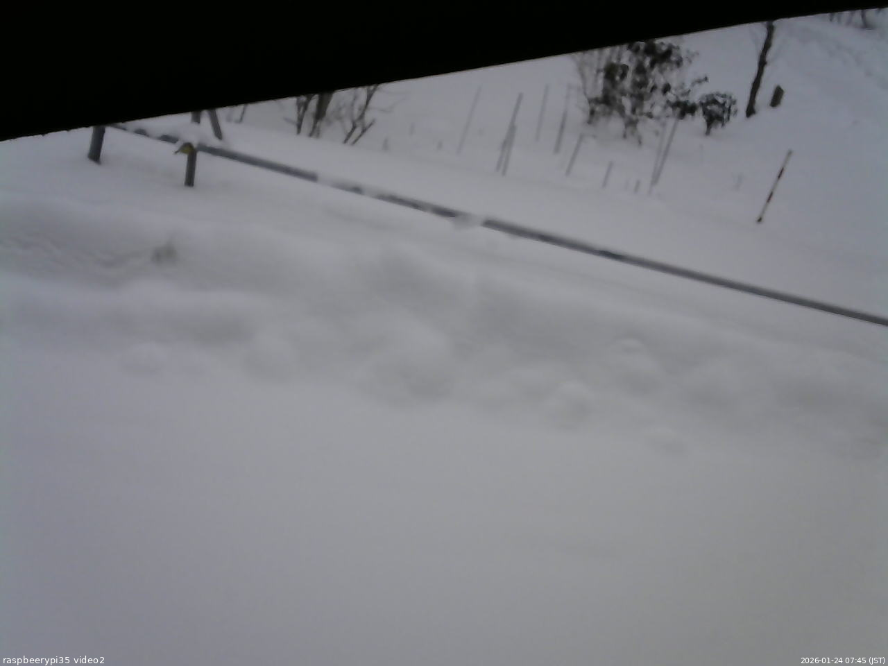 長野県菅平高原 ゆたか山荘 駐車場 2026/01/24 07:45