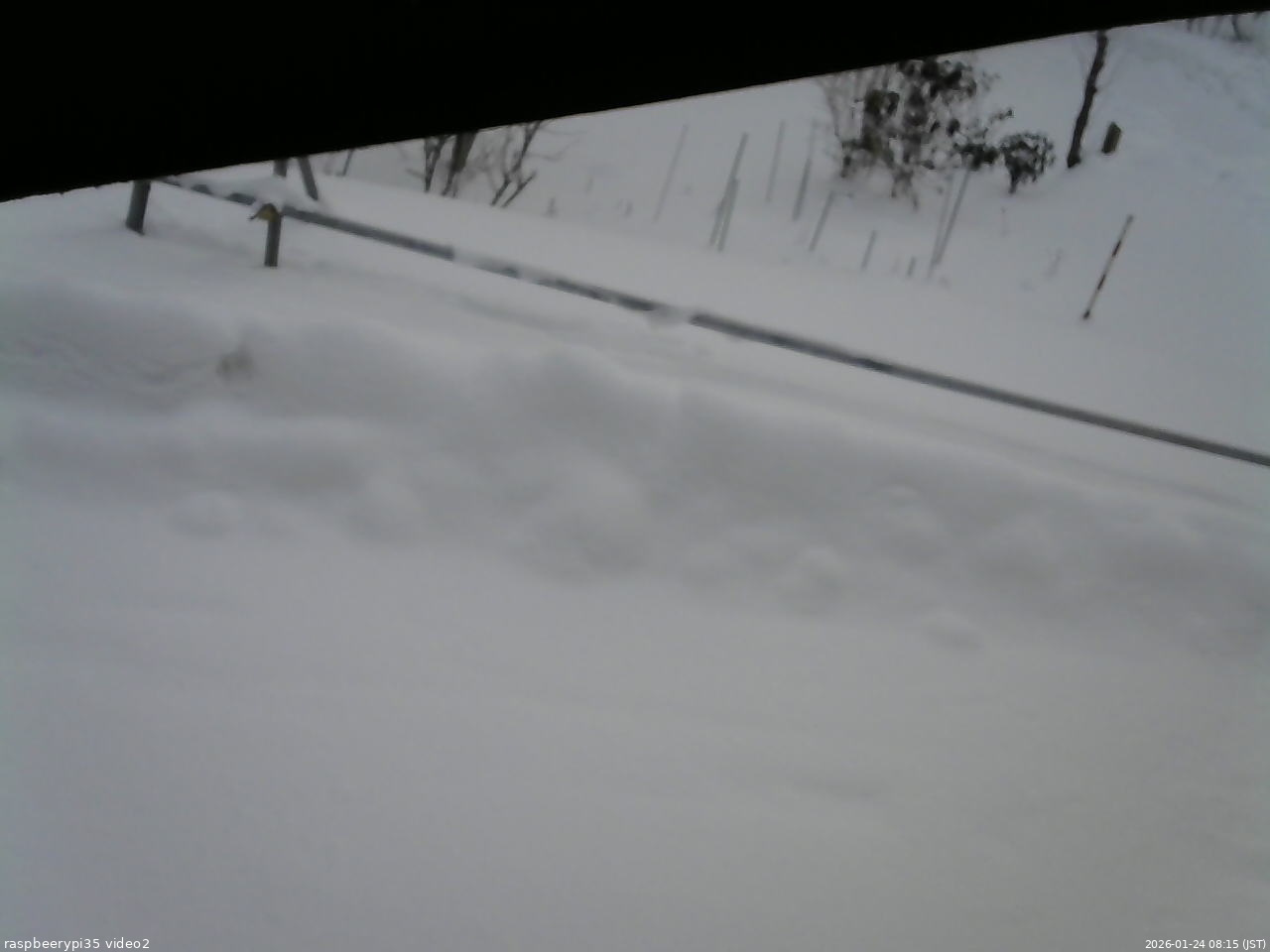 長野県菅平高原 ゆたか山荘 駐車場 2026/01/24 08:15