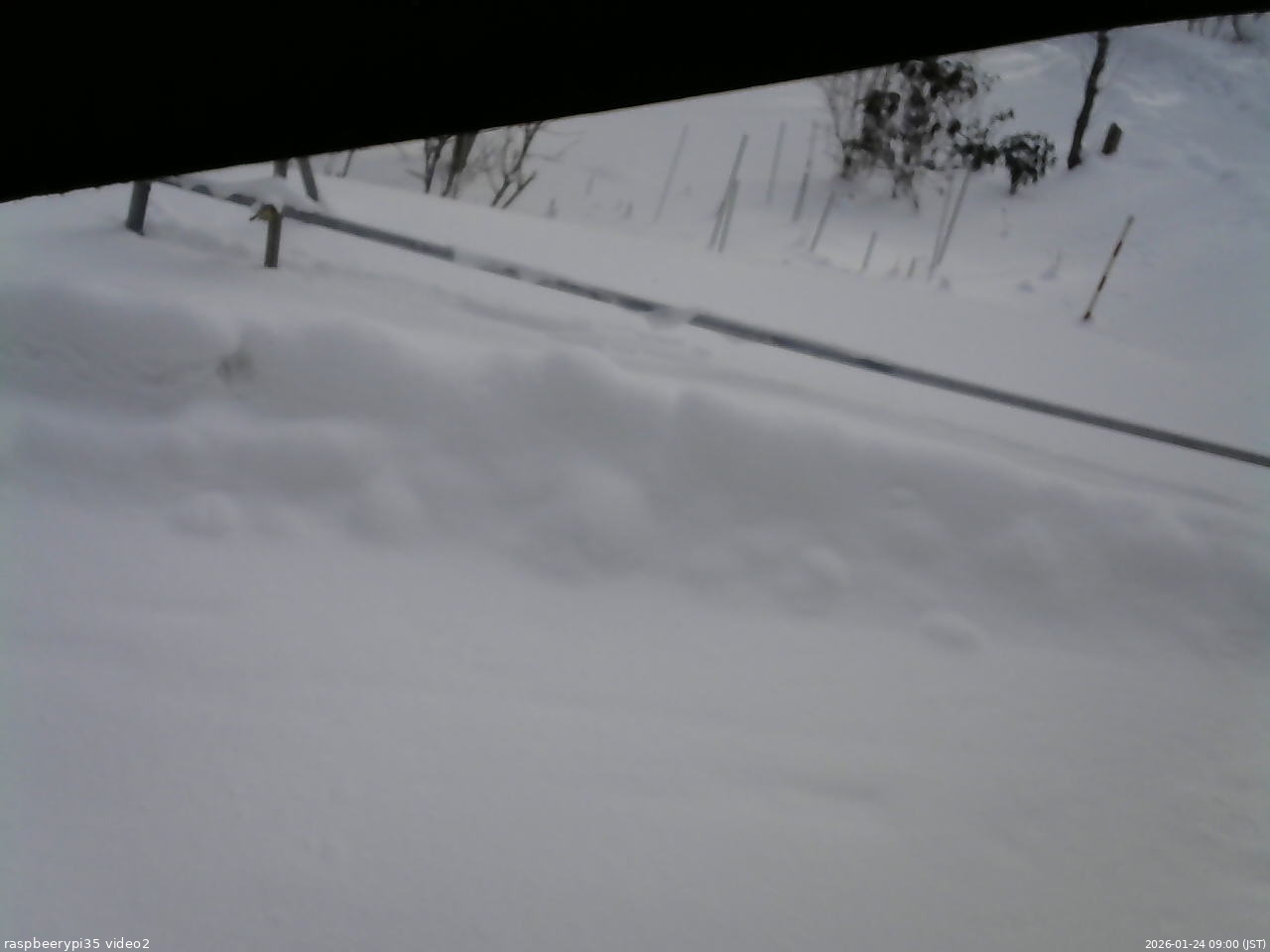 長野県菅平高原 ゆたか山荘 駐車場 2026/01/24 09:00