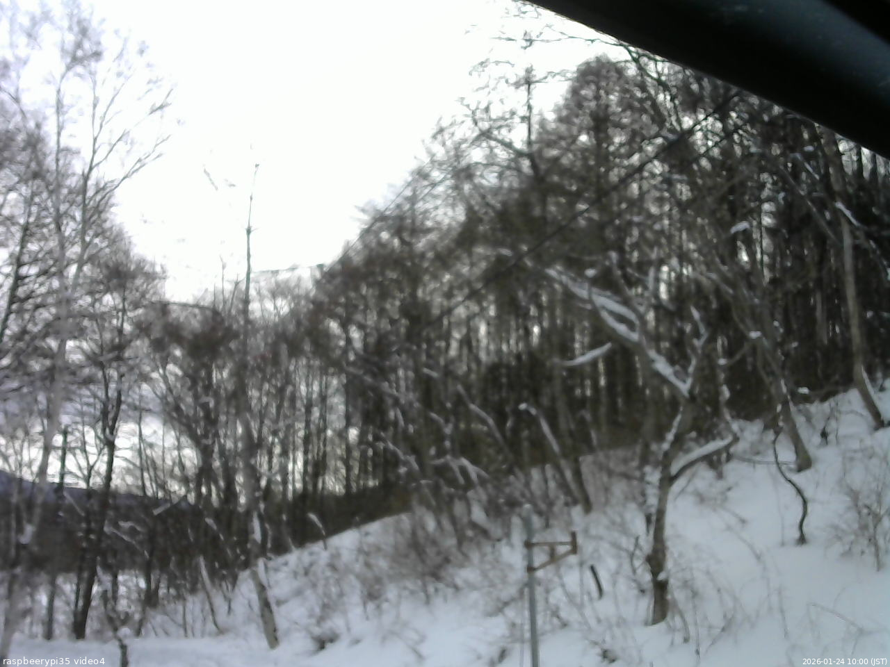 長野県菅平高原 ゆたか山荘 東側上空 2026/01/24 10:00