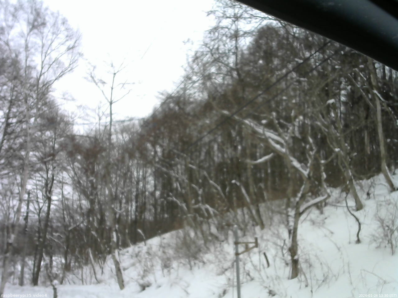 長野県菅平高原 ゆたか山荘 東側上空 2026/01/24 13:30