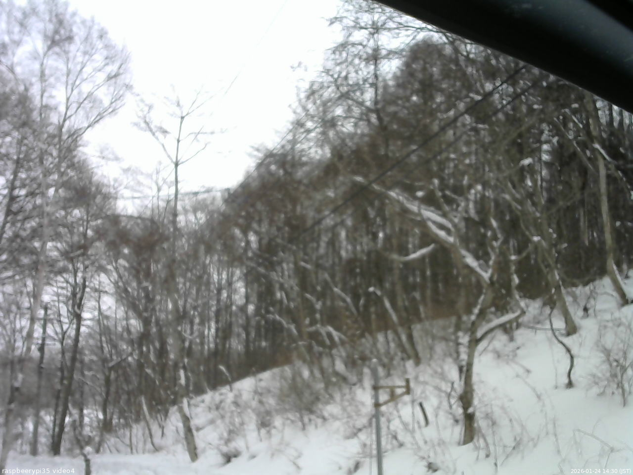 長野県菅平高原 ゆたか山荘 東側上空 2026/01/24 14:30