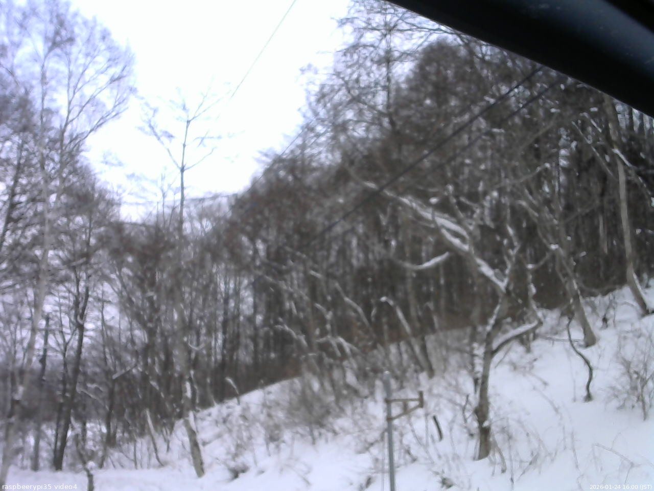 長野県菅平高原 ゆたか山荘 東側上空 2026/01/24 16:00
