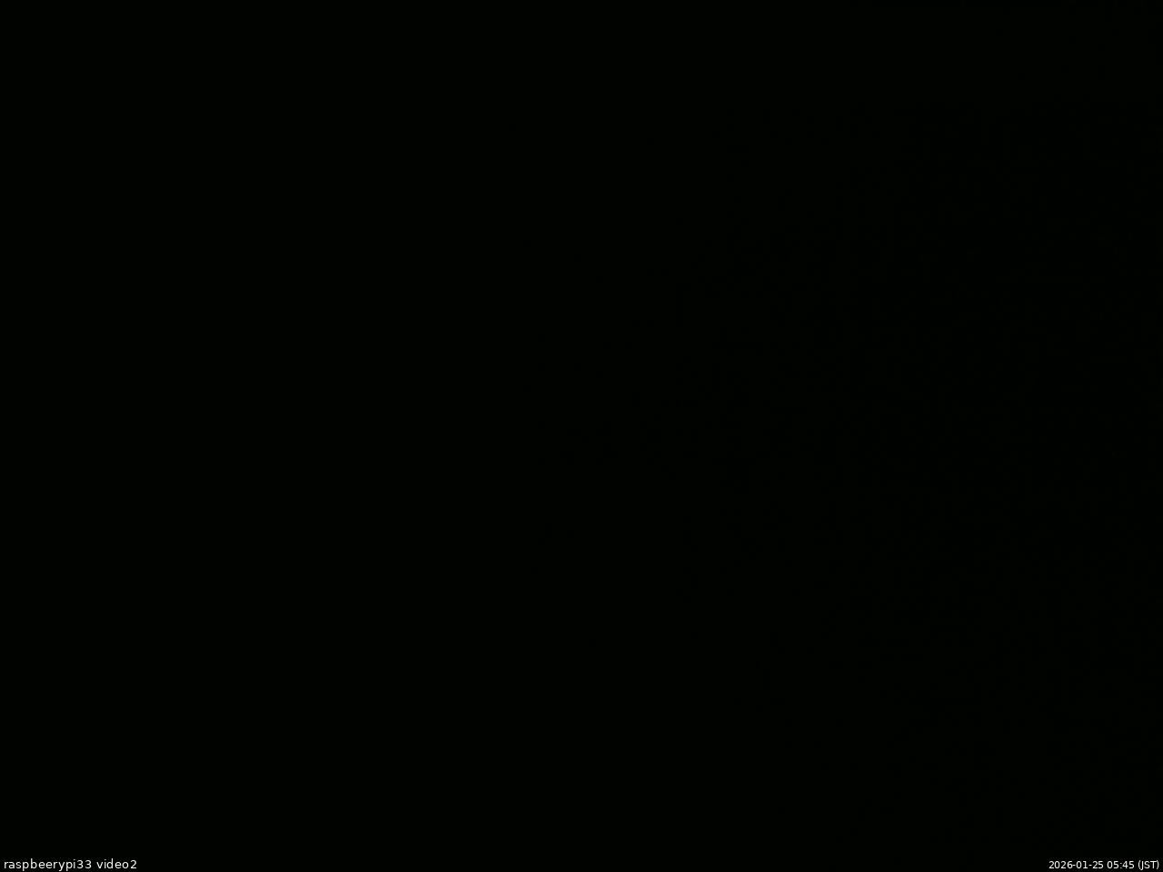 長野県菅平高原 ゆたか山荘 南側 2026/01/25 05:45