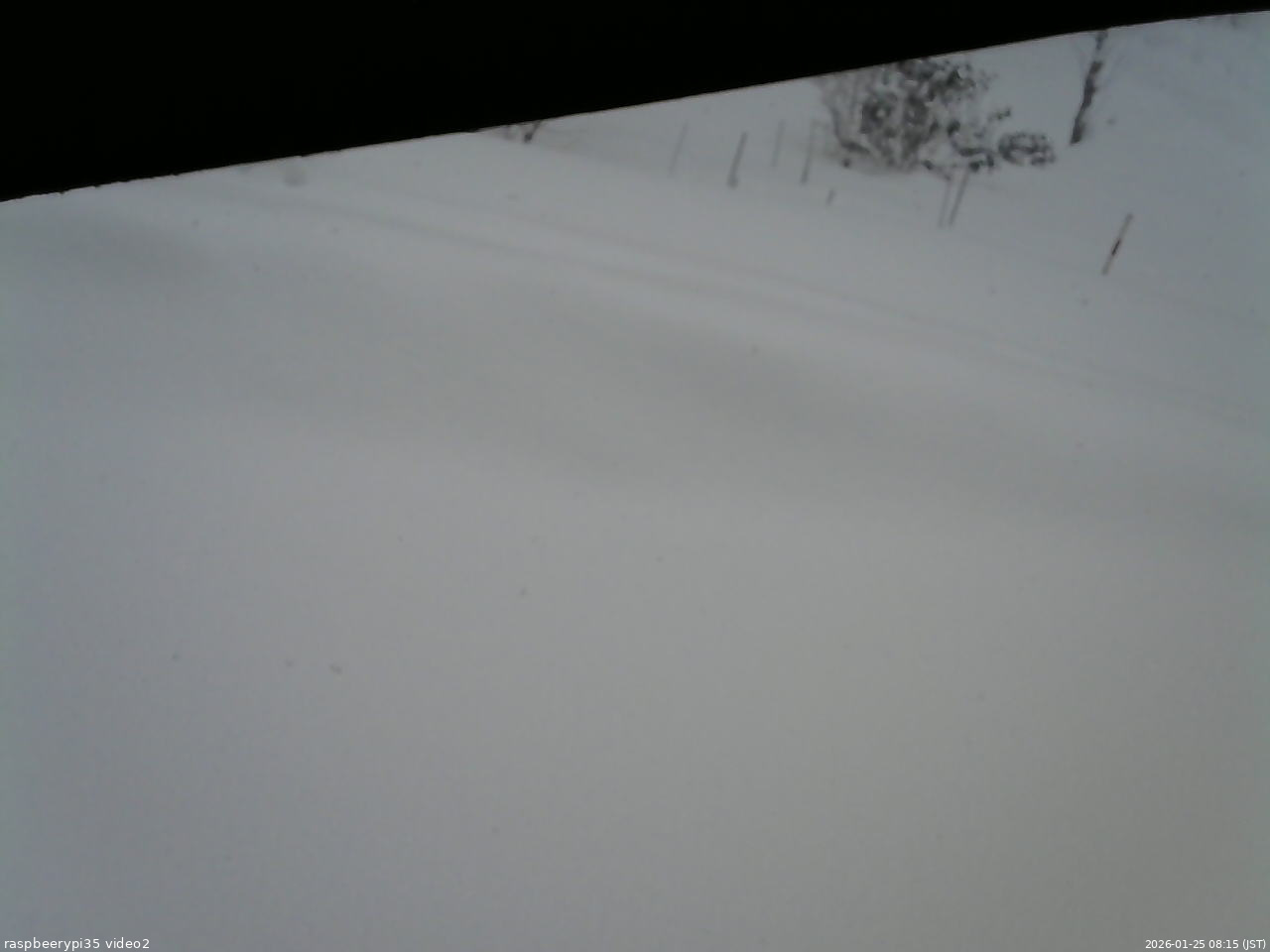 長野県菅平高原 ゆたか山荘 駐車場 2026/01/25 08:15