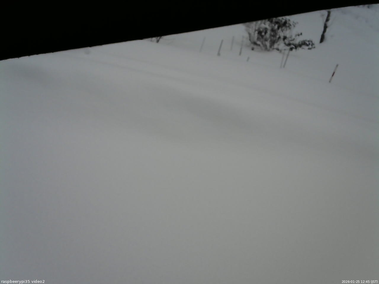 長野県菅平高原 ゆたか山荘 駐車場 2026/01/25 12:45