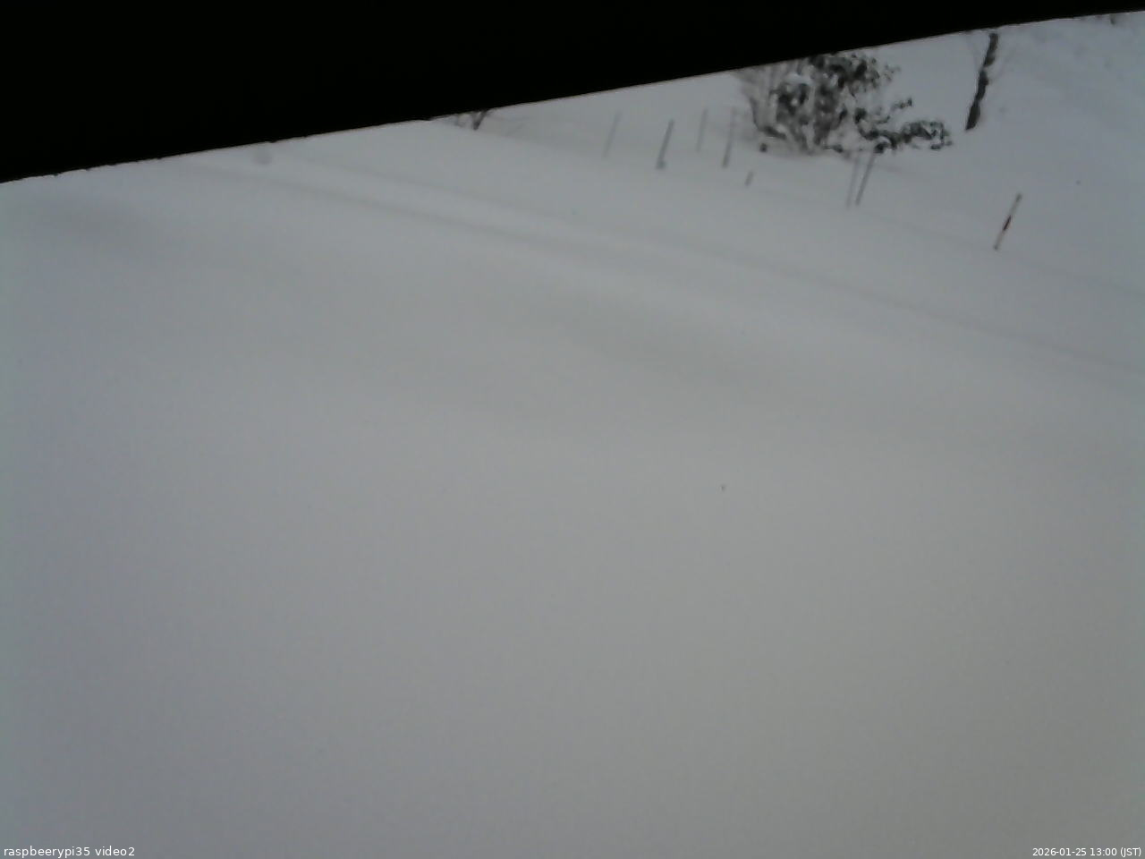 長野県菅平高原 ゆたか山荘 駐車場 2026/01/25 13:00