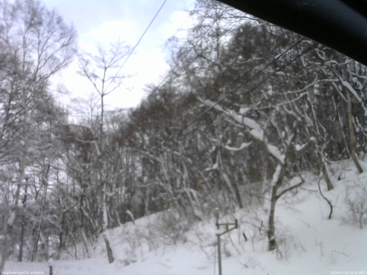 長野県菅平高原 ゆたか山荘 東側上空 2026/01/25 14:15
