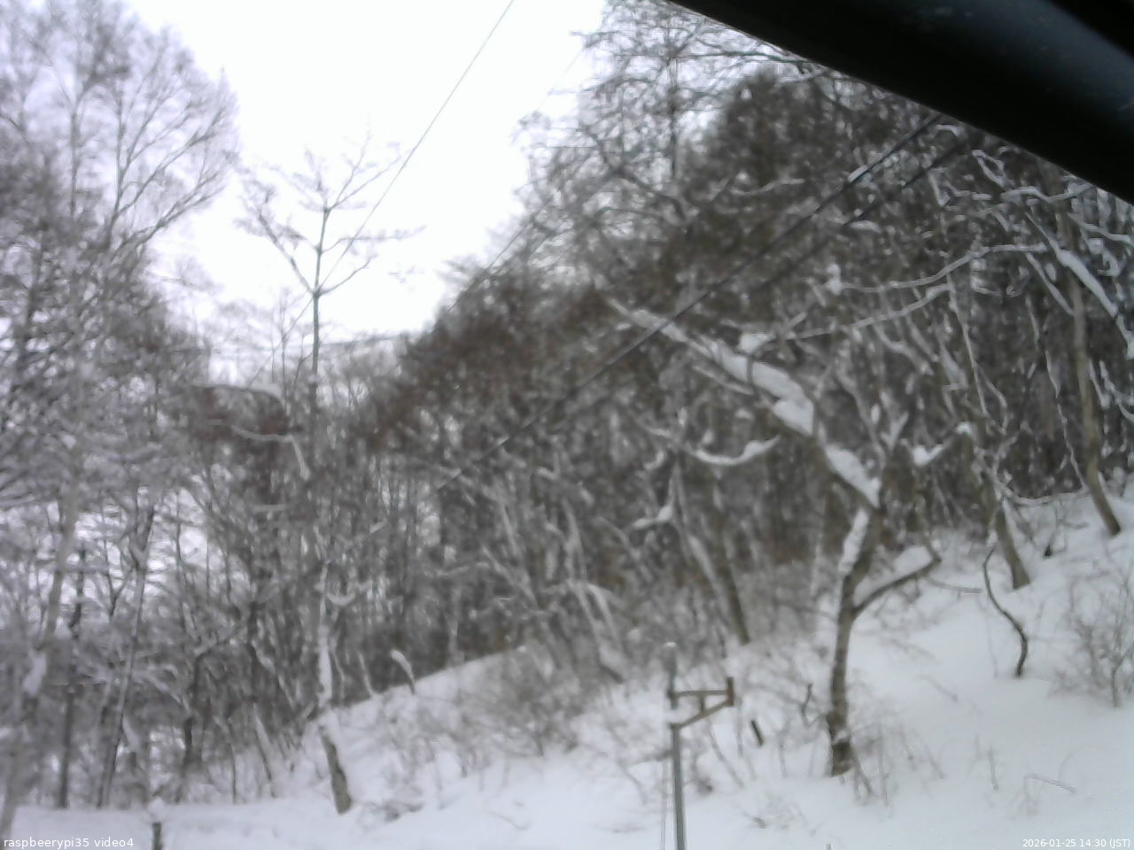長野県菅平高原 ゆたか山荘 東側上空 2026/01/25 14:30