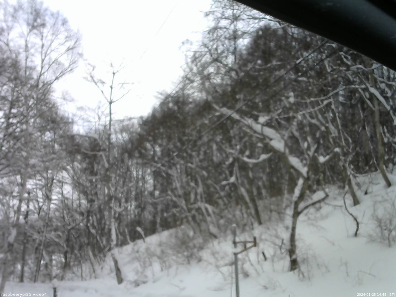 長野県菅平高原 ゆたか山荘 東側上空 2026/01/25 14:45