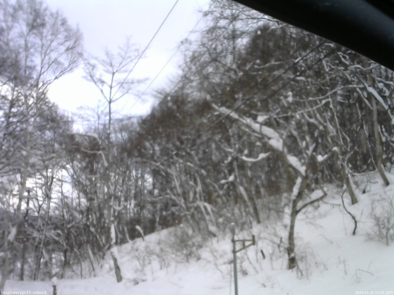 長野県菅平高原 ゆたか山荘 東側上空 2026/01/25 15:45
