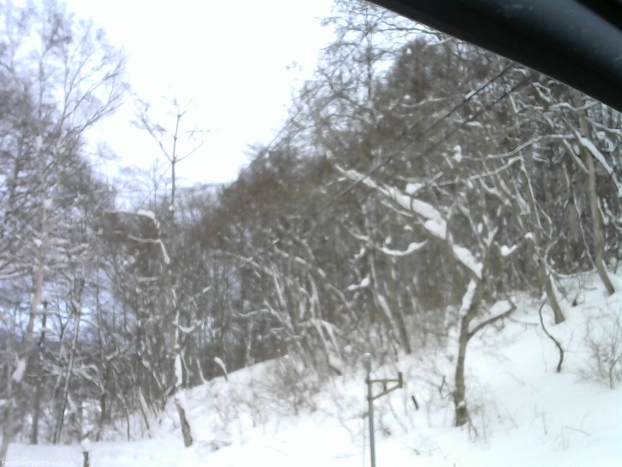 長野県菅平高原 ゆたか山荘 東側上空 2026/01/25 16:30