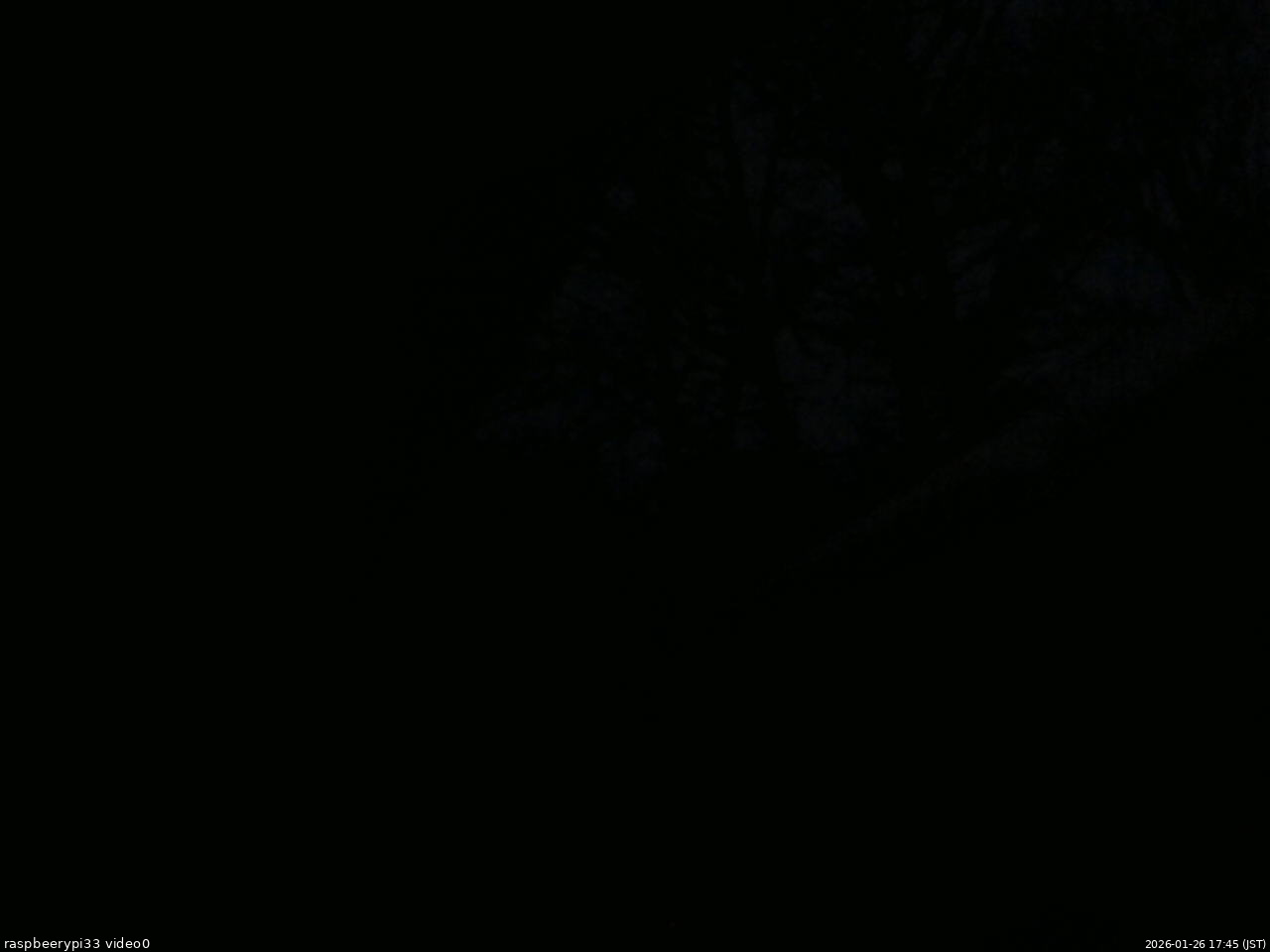 長野県菅平高原 ゆたか山荘 北側 2026/01/26 17:45