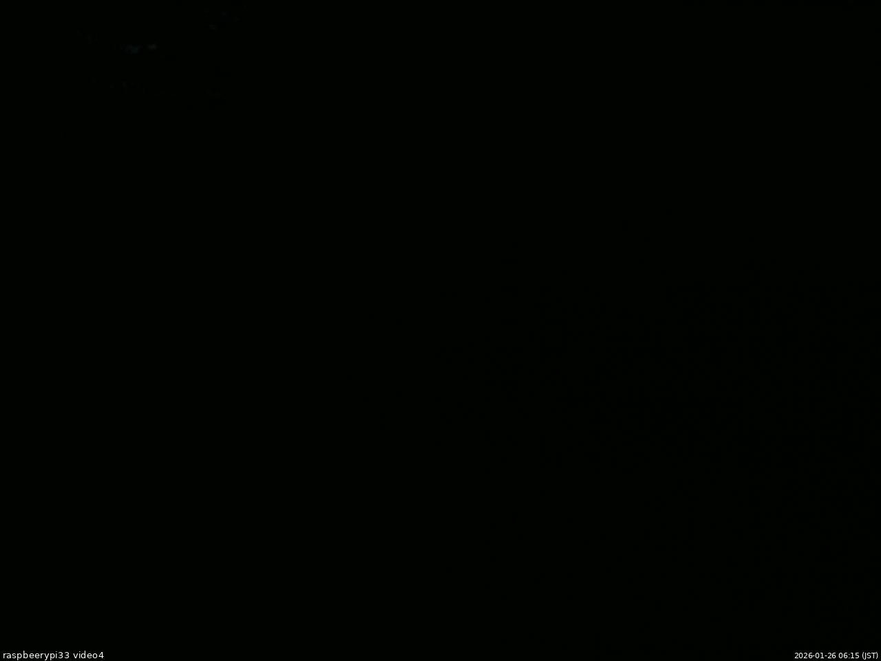 長野県菅平高原 ゆたか山荘 東側(坂下) 2026/01/26 06:15