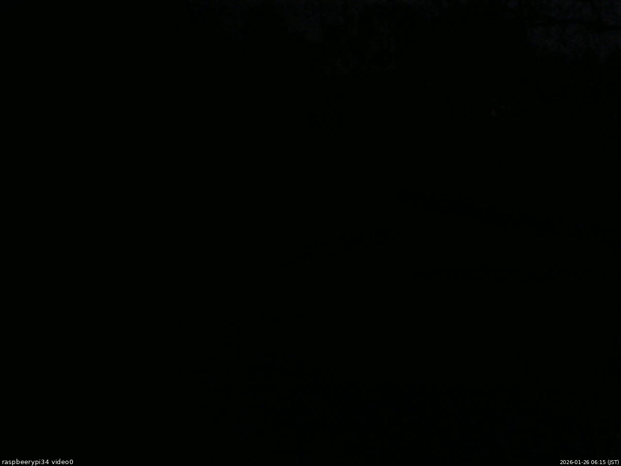 長野県菅平高原 ゆたか山荘 西側(坂上) 2026/01/26 06:15