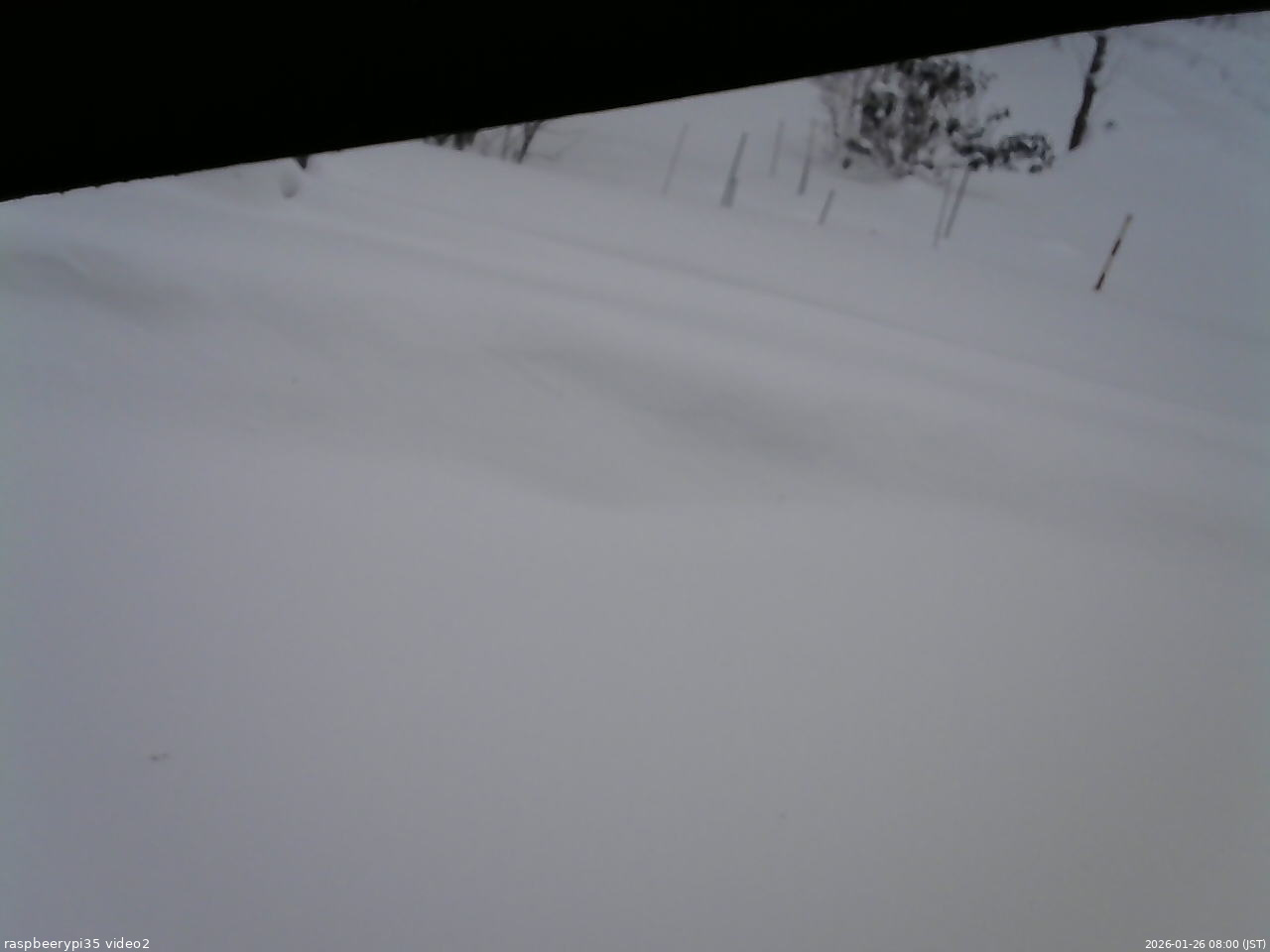 長野県菅平高原 ゆたか山荘 駐車場 2026/01/26 08:00