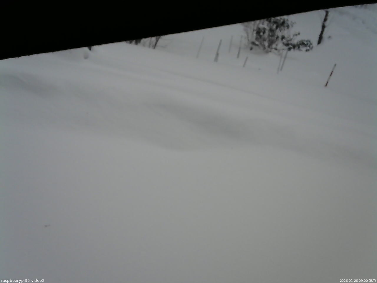 長野県菅平高原 ゆたか山荘 駐車場 2026/01/26 09:00