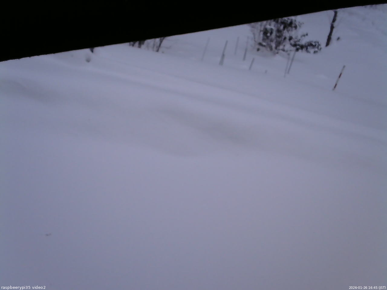 長野県菅平高原 ゆたか山荘 駐車場 2026/01/26 16:45