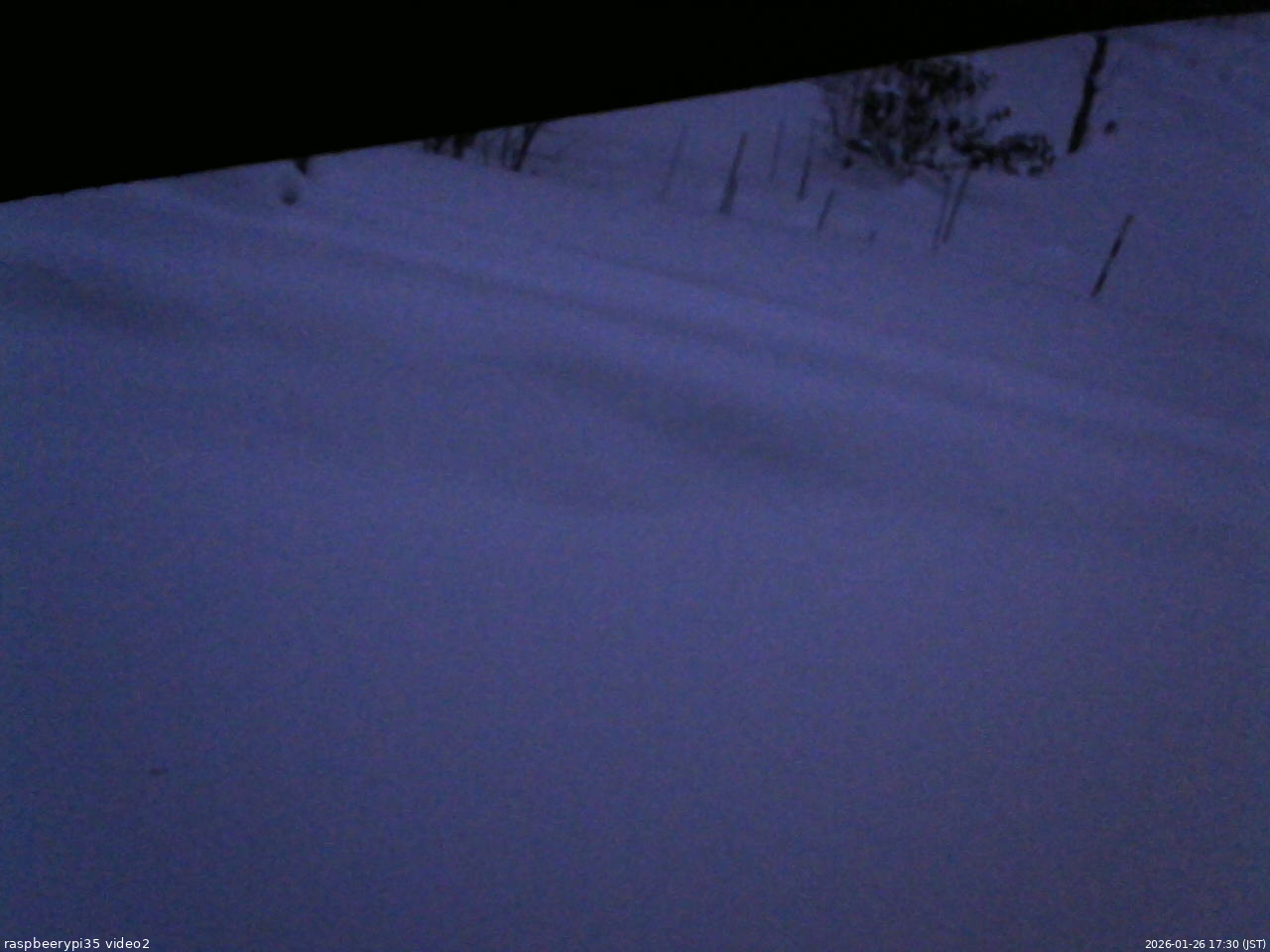 長野県菅平高原 ゆたか山荘 駐車場 2026/01/26 17:30