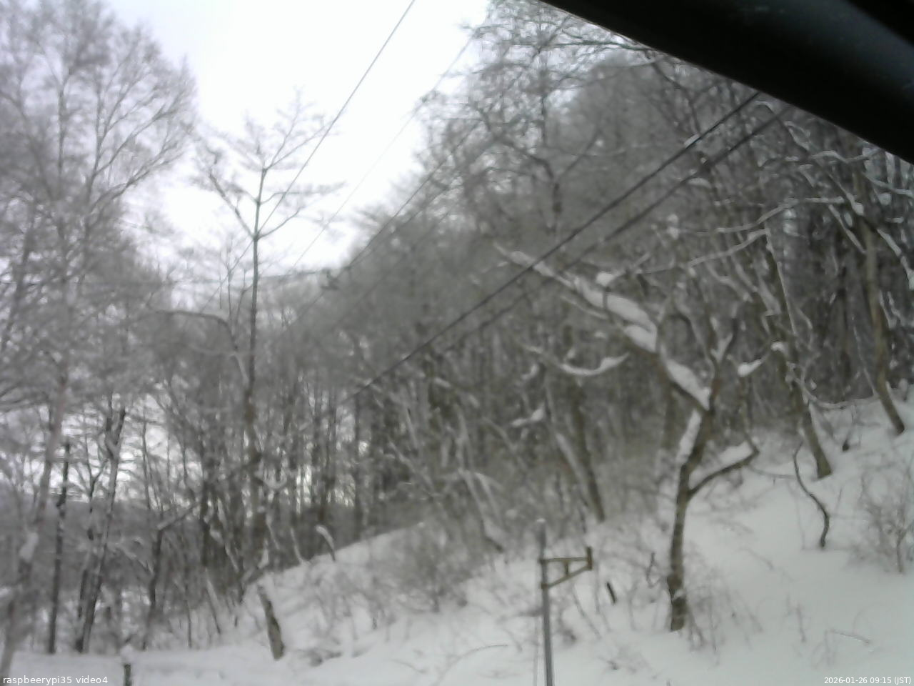 長野県菅平高原 ゆたか山荘 東側上空 2026/01/26 09:15